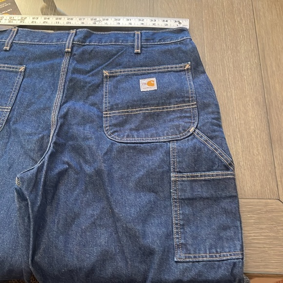 Carhartt FRB13 - Flame-Resistant Denim Loose Fit Jean 38 x 32 - Picture 11 of 14
